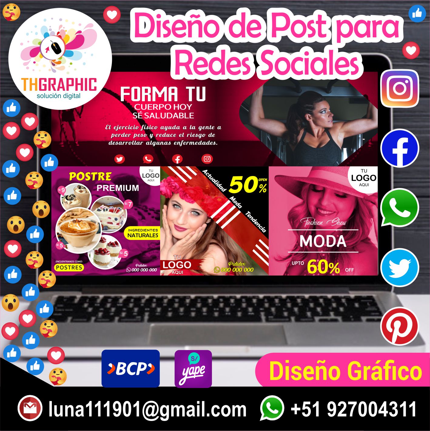 SE HACEN POST - FLYERS PARA REDES SOCIALES